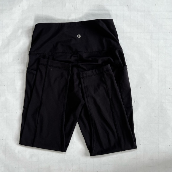 Women’s 90 Degree by Reflex Black Leggings with Pockets – Size M - Picture 2 of 3